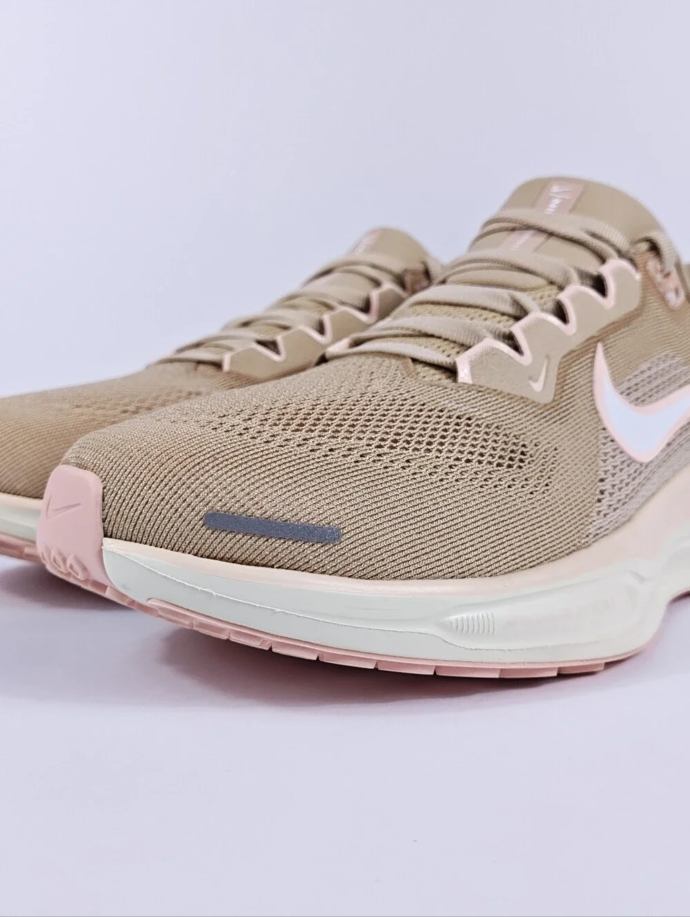 Nike Pegasus 41 Womens 10 Neutral Cushioned Road Running Shoes Beige Pink